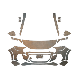 2022-2025 Audi Q4 E-Tron Base DIY Precut PPF Kit - Partial Front