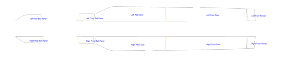 2025 Ford Maverick Rocker Panels HyrdoTek Elite