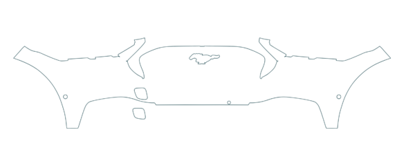 Mach E Replacement Front Bumper