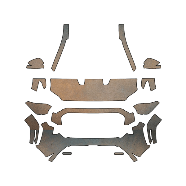 2024-2026 Toyota Tacoma DIY Precut PPF Kit - Partial Front