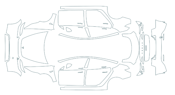 2023-2025 Tesla Model 3 PPF Precut Full Vehicle Wrap - Paint Protection Film