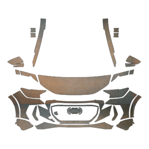 2022-2025 Audi Q4 ETRON S-Line DIY Precut PPF Kit - Partial Front