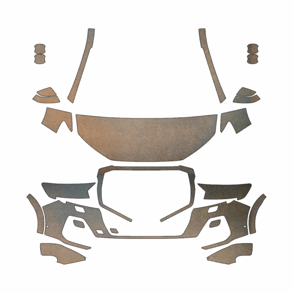 2025 Audi Q7 Base DIY Precut PPF Kit - Partial Front