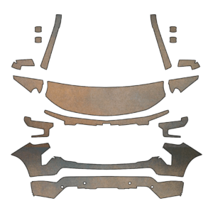 2022-2025 Chevrolet Silverado 1500 High Country DIY Precut PPF Kit - Partial Front