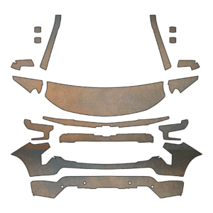 2022-2025 Chevrolet Silverado 1500 LT LTZ RST DIY Precut PPF Kit - Partial Front