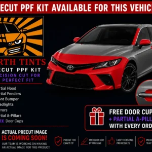 2022-2026 Tesla Model X Plaid DIY Precut PPF Kit - Partial Front - Paint Protection Film