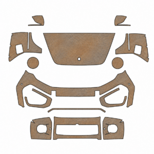 2025-2026 Mercedes Benz G Class AMG 63 DIY Precut PPF Kit - Partial Front - Paint Protection Film