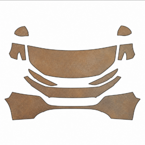 2024-2026 Mazda 3 Turbo Premium Plus DIY Precut PPF Kit - Partial Front - Paint Protection Film