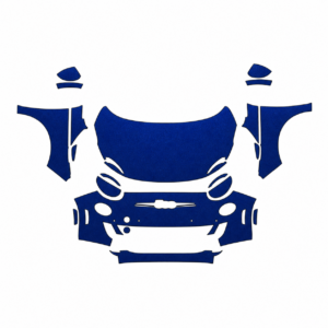 2024-2026 Fiat 500e Hatchback DIY Precut PPF Kit - Full Front - Paint Protection Film