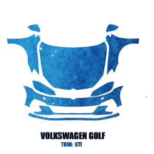 2018-2021 Volkswagen Golf GTI DIY Precut PPF Kit - Full Front - Paint Protection Film
