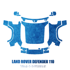 2020-2025 Land Rover Defender 110 DIY Precut PPF Kit - Full Front - Paint Protection Film