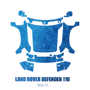 2022-2025 Land Rover Defender 110 V8 DIY Precut PPF Kit - Full Front - Paint Protection Film