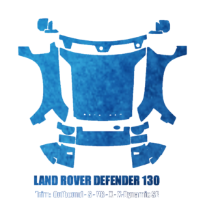 2024-2025 Land Rover Defender 130 DIY Precut PPF Kit - Full Front - Paint Protection Film