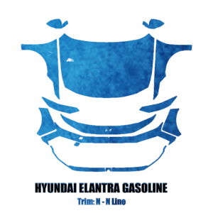 2024-2026 Hyundai Elantra Gasoline N N Line DIY Precut PPF Kit - Full Front - Paint Protection Film