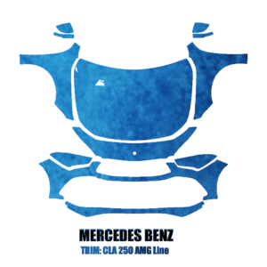 2024-2026 Mercedes Benz CLA Class 250 AMG Line DIY Precut PPF Kit - Full Front - Paint Protection Film