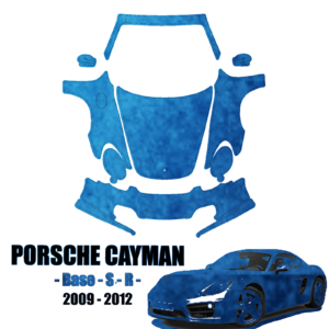 2009-2012 Porsche Cayman DIY Precut PPF Kit - Full Front - Paint Protection Film