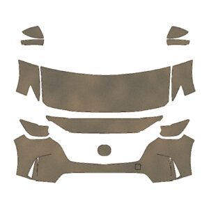 2024-2026 Mazda CX 90 Turbo Preferred DIY Precut PPF Kit - Partial Front - Paint Protection Film