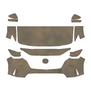 2024-2026 Mazda CX 90 PHEV DIY Precut PPF Kit - Partial Front - Paint Protection Film