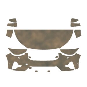 2023-2026 Volvo XC40 Core / Ultra DIY Precut PPF Kit - Partial Front - Paint Protection Film