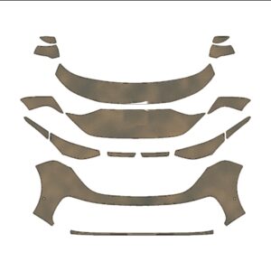 2025-2027 Volkswagen ID. Buzz DIY Precut PPF Kit - Partial Front - Paint Protection Film