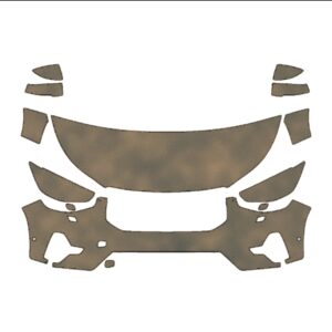 2025-2026 Volvo EC40 DIY Precut PPF Kit - Partial Front - Paint Protection Film