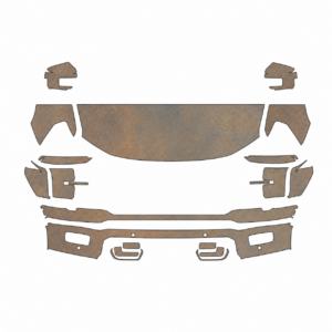 2024-2026 Ford F 150 King Ranch / Lariat / Platinum DIY Precut PPF Kit - Partial Front - Paint Protection Film