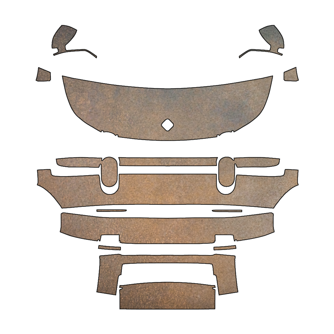 2027-2028 Rivian R2 DIY Precut PPF Kit - Partial Front 1 2027-2028 Rivian R2 DIY Precut PPF Kit - Partial Front